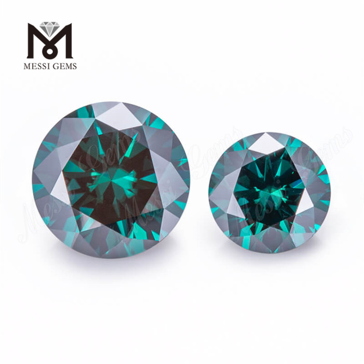 1-3ct 모이사나이트 다이아몬드 도매 가격 청록색 모이사나이트