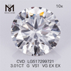 3.10ct CVD H 컬러 vs1 ID EX EX 합성 다이아몬드 도매가