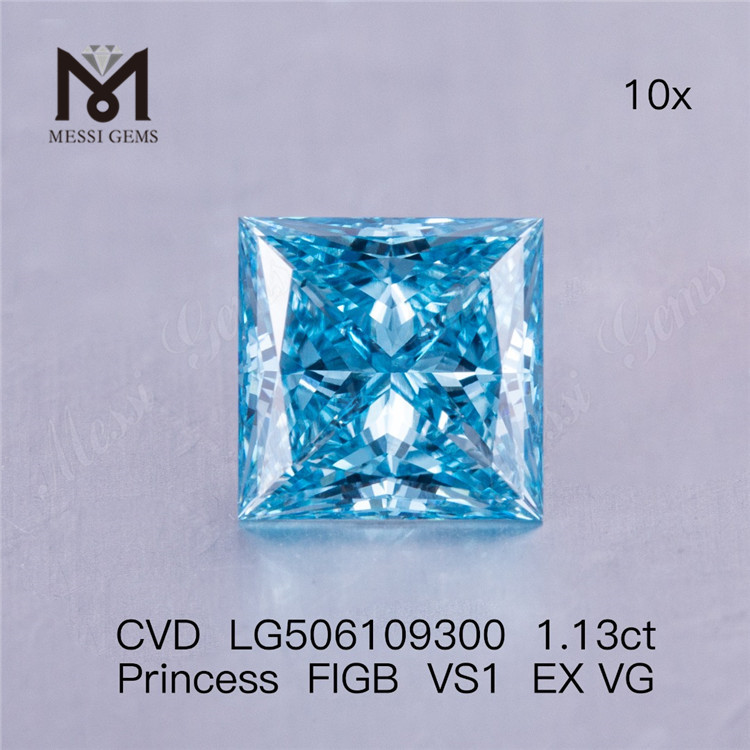 1.13ct Princess FigB VS1 EX VG 랩그로운 다이아몬드 CVD LG506109300