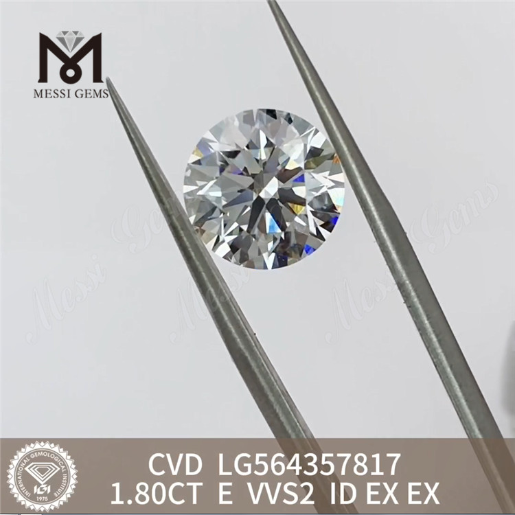 1.80CT E VVS2 ID EX EX vvs cvd 다이아몬드 고품질 CVD 연구소 제작 다이아몬드 LG564357817