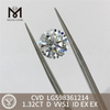 1.32CT D VVS1 ID EX EX cvd 랩 다이아몬드 뛰어난 품질 LG598361214