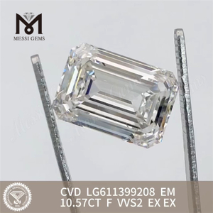 10.57CT EM F VVS2 CVD made in lab 다이아몬드 LG611399208丨Messigems 
