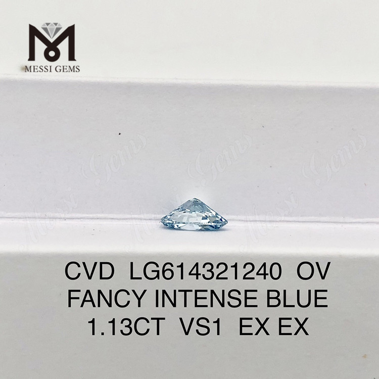 1.13CT FANCY INTENSE BLUE vs1 랩그로운 다이아몬드 온라인 LG614321240丨메시젬