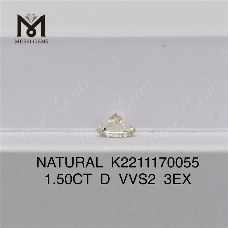 1.50CT D VVS2 3EX 천연 다이아몬드 K2211170055 판매 절묘한 보석 발견丨Messigems