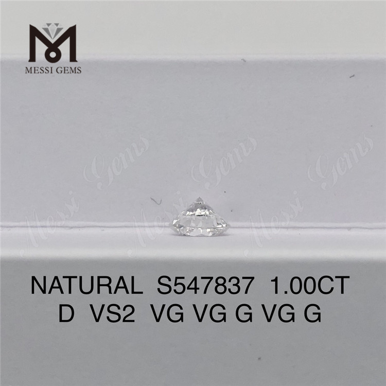 1.00CT D VS2 VG VG G VG G 놀라운 1캐럿 천연 다이아몬드, 럭셔리 S547837 공개
