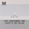 1.67CT E VS1 EX VG 후작 연구소 다이아몬드 고품질 공장 가격