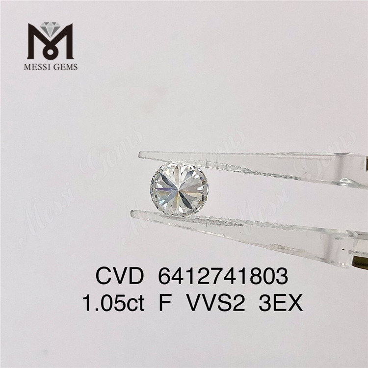 1.05ct VVS cvd 다이아몬드 도매 가격 F 3EX 맨 만드 다이아몬드 판매 중