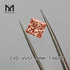 1.66ct 합성 핑크 SQ 랩 다이아몬드 cvd 랩 성장 다이아몬드 도매 가격