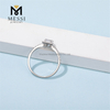 공장 도매 가격 925 Moissanite Silver 보석 반지 여자를 위한 Moissanite 반지