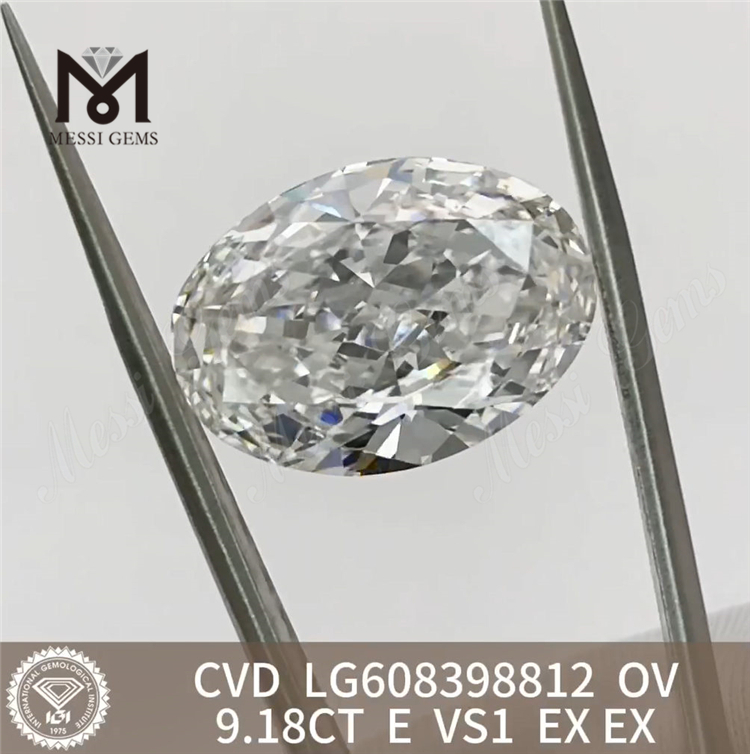 9.18CT E VS1 OV igi 인증 실험실 다이아몬드 IGI 인증 Brilliance丨Messigems LG608398812