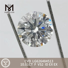 10.01CT F VS2 ID RD igi 인증 다이아몬드 판매 CVD LG626484513丨Messigems