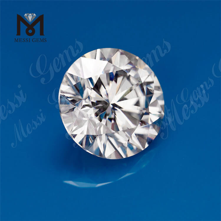 DEF VVS1 화이트 모아사나이트 다이아몬드 라운드 12mm 루즈 다이아몬드
