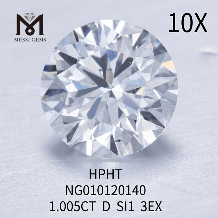 D 1.005ct 루즈 젬스톤 합성 다이아몬드 SI1 EX CUT