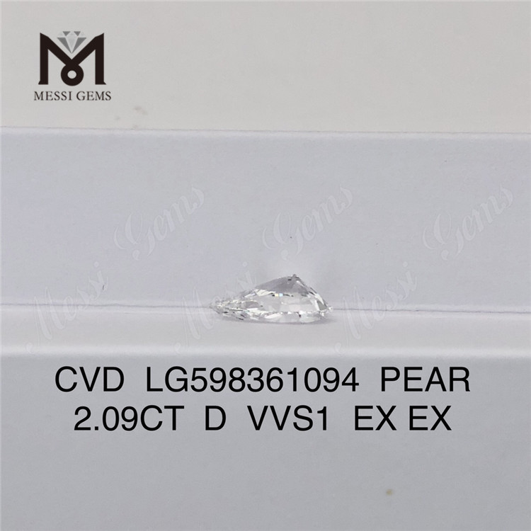 2.09CT D VVS1 EX EX PS CVD 루즈 다이아몬드 LG598361094 