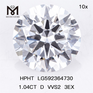 1.04CT D VVS2 3EX vvs hthp 다이아몬드 HPHT LG592364730
