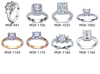 잊을 수 없는 약혼을 위한 놀라운 7개의 실험실에서 생산된 다이아몬드 반지