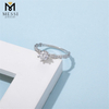 Wuzhou 공장 가격은 반지 1ct moissanite 다이아몬드 반지