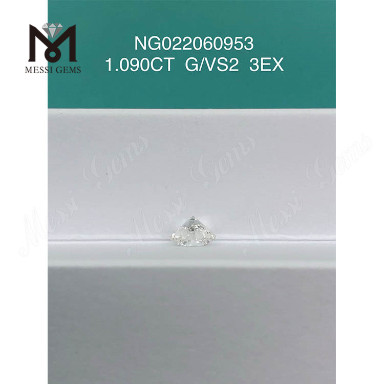 1.090ct G 도매 루즈 랩 그로운 다이아몬드 VS2 EX
