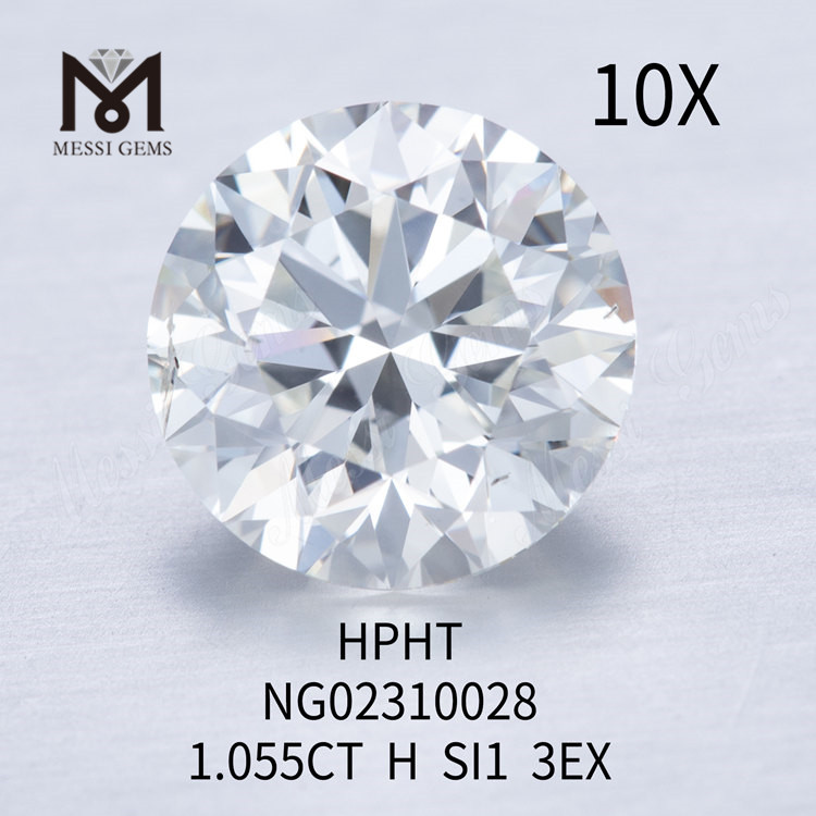 SI1 RD 랩그로운 다이아몬드 1.055ct EX 컷 등급