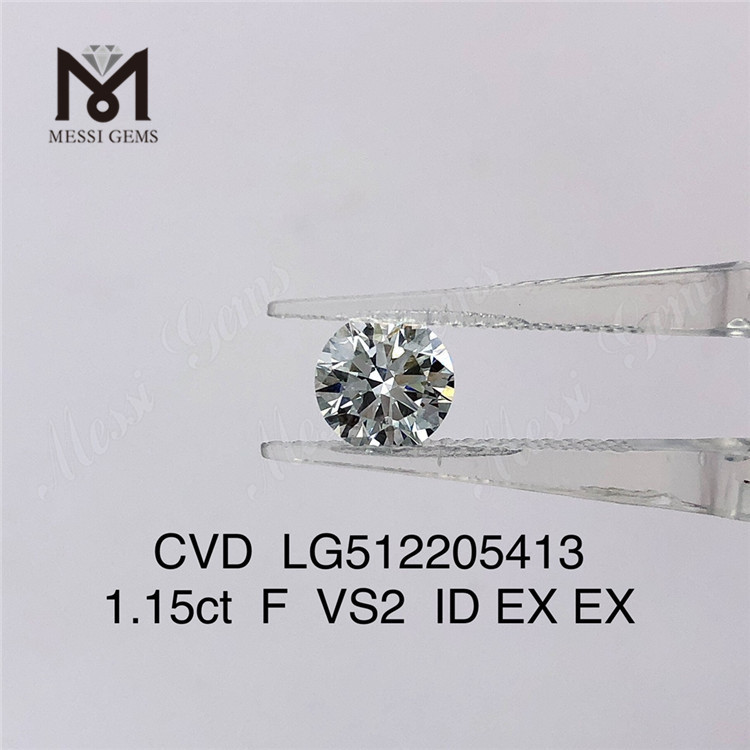 1.15ct F VS cvd 인공 다이아몬드 IF 3EX 랩 다이아몬드 도매 가격