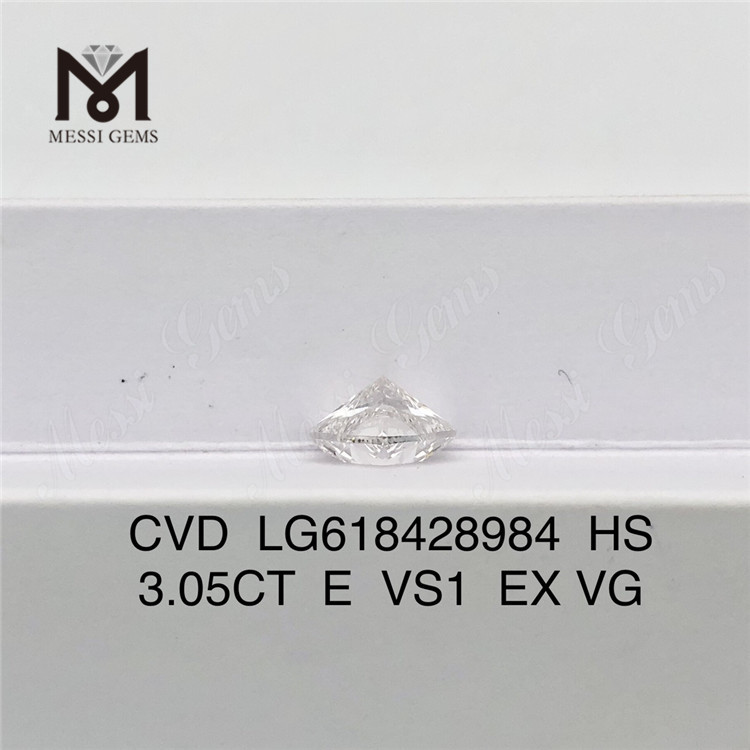 3.05CT E VS1 HS 가장 저렴한 실험실 성장 다이아몬드 CVD丨Messigems LG618428984