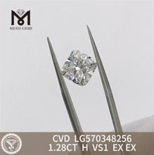 1.28ct H VS1 igi 등급 다이아몬드 VS 품질의 광채丨Messigems LG570348256 