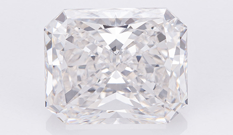  직사각형 실험실 성장 다이아몬드 
