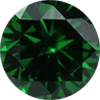 녹색 큐빅 지르코니아 돌
