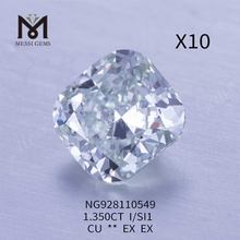 1.350ct I Color 도매 Loose Lab Grown Diamonds SI1 EX