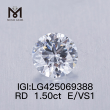 1.50캐럿 E/VS1 VG 랩 그로운 다이아몬드 라운드