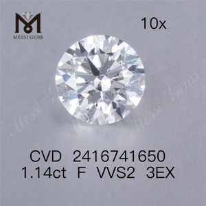 1.14ct F 랩 다이아몬드 VVS 3EX cvd 다이아몬드 판매 중