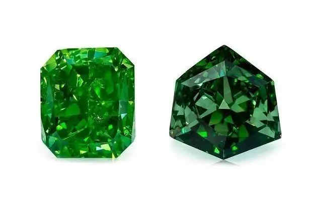 녹색 실험실 다이아몬드