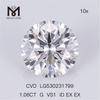 1.06ct G VS 느슨한 합성 다이아몬드 Ronnd Cvd 다이아몬드 도매