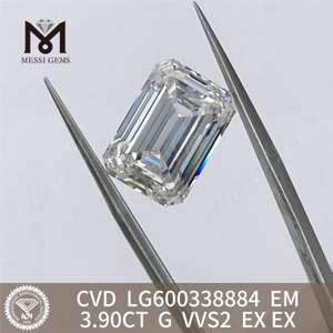 3.90CT G VVS2 EX 에메랄드 cvd 스톤 LG600338884 