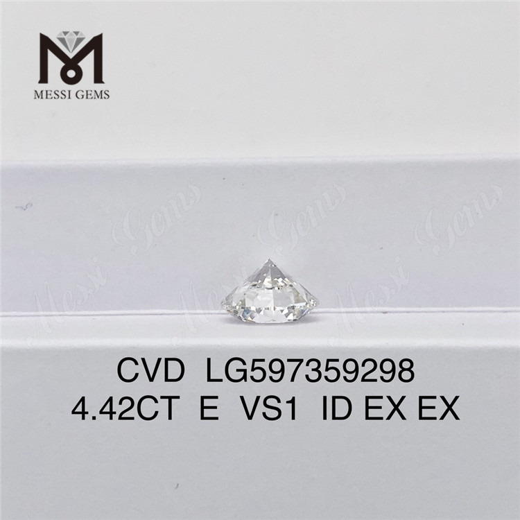 4.42CT E VS1 ID 4ct cvd 다이아몬드 친환경 광채 LG597359298 丨Messigems