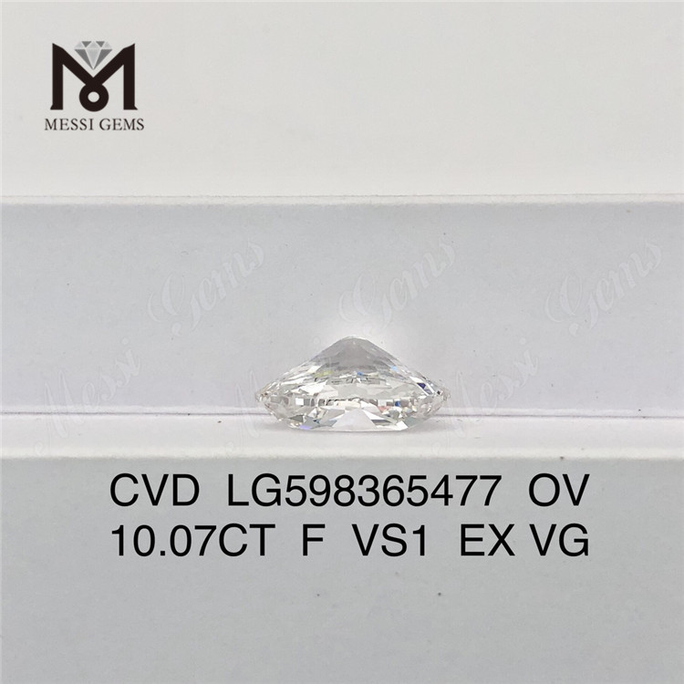 10.07CT F VS1 EX VG OV CVD 다이아몬드 대량 구매자를 위한 최고의 선택 LG598365477 丨Messigems