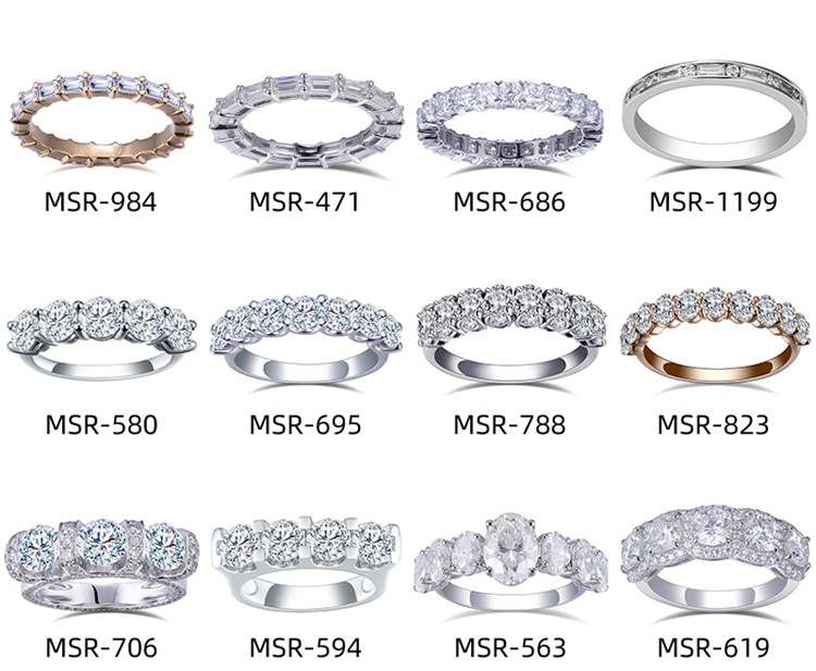 PT950 6.2G 배양 다이아몬드 약혼 반지 평생 동안 윤리적인 아름다움