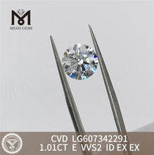 1.01CT E VVS2 CVD 실험실 성장 다이아몬드(맞춤형 주얼리용)丨messigems LG607342291 