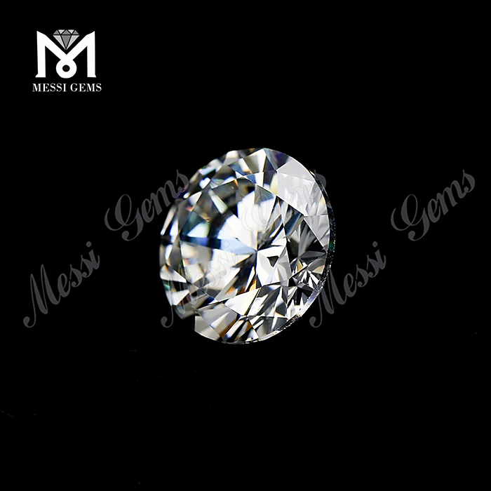 도매 합성 다이아몬드 라운드 화이트 큐빅 지르코니아 스톤