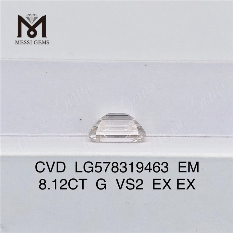 8.12CT G EM VS2 EX EX 실험실 성장 원석 루즈 CVD LG578319463