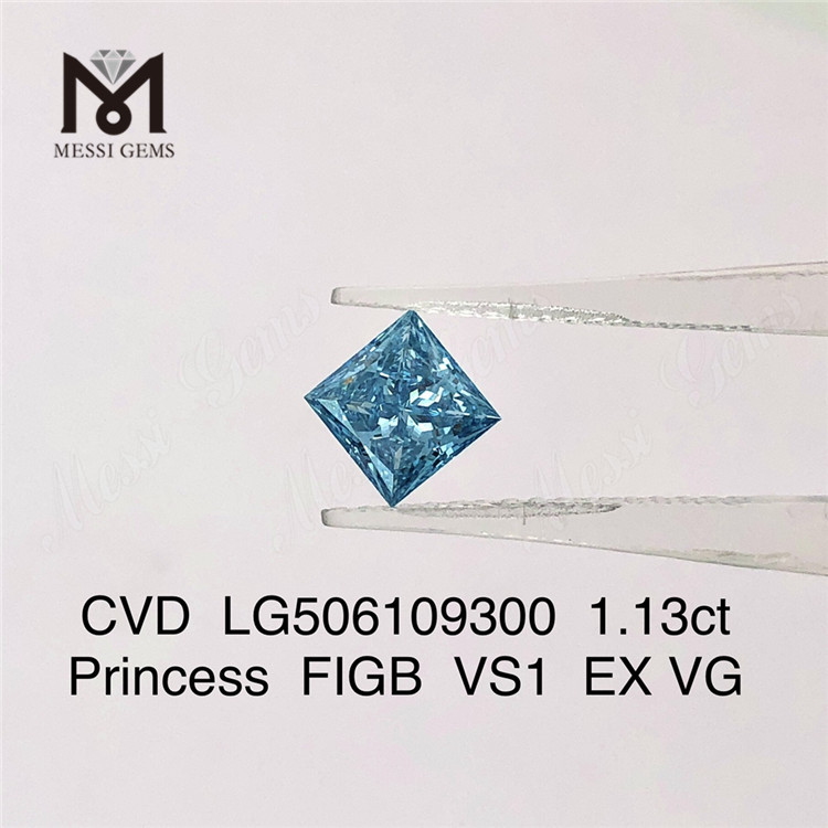 1.13ct Princess FigB VS1 EX VG 랩그로운 다이아몬드 CVD LG506109300