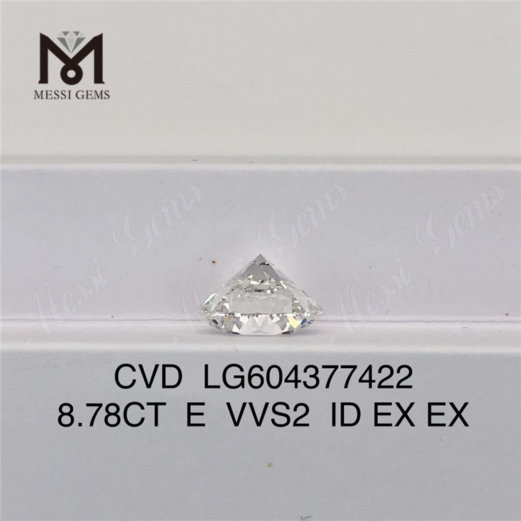 디자이너용 8.78CT E VVS2 ID vvs cvd 다이아몬드 LG604377422丨Messigems