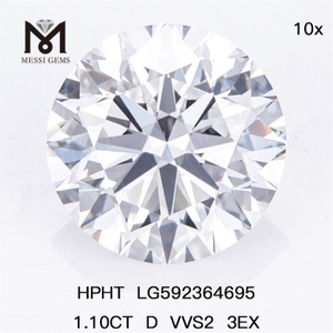 1.10CT D VVS2 3EX hthp 다이아몬드 공급업체 HPHT LG592364695 
