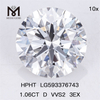 1.06CT D VVS2 3EX hthp 다이아몬드 HPHT LG593376743