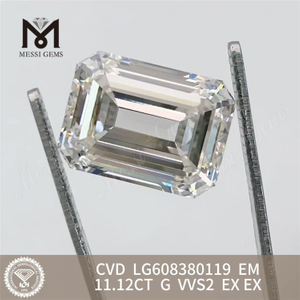 11.12CT EM 그로운 브릴리언스 G VVS2 CVD 다이아몬드 LG608380119丨 메시지젬 